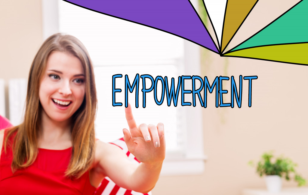 women empowerment concept