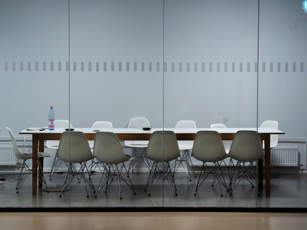 chairs inside a meeting room