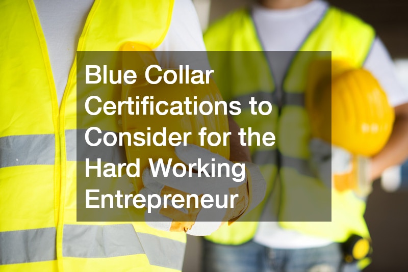 blue collar certifications